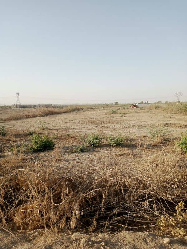 8200 GUZ PLOT for sale GADAP TOWN KARACHI. future ke big cattle colony 0