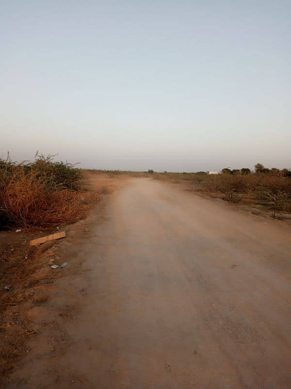 8200 GUZ PLOT for sale GADAP TOWN KARACHI. future ke big cattle colony 4