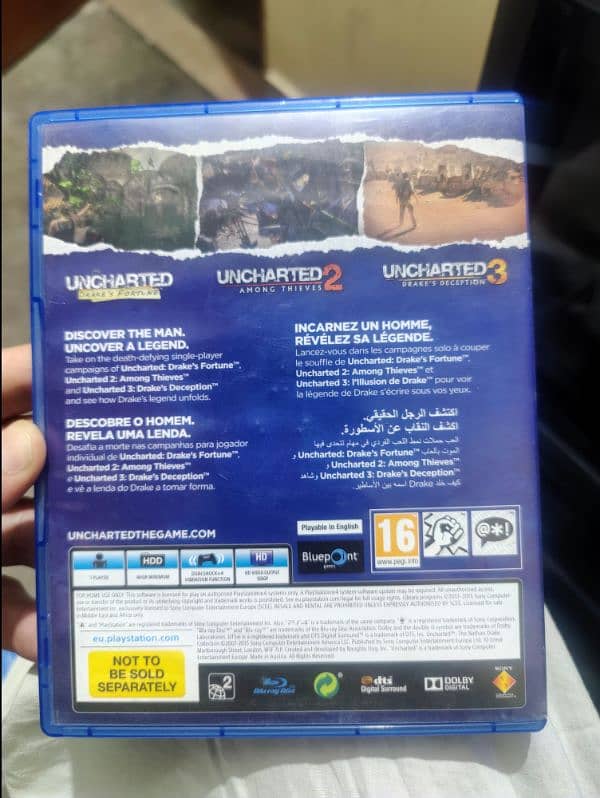 PS4 Games Bundle. AC Origin & Uncharted Nathan Drake Collection 4