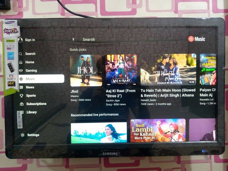 24 Inches Smart Android Wi-Fi LED Google TV New Latest Version 16 0