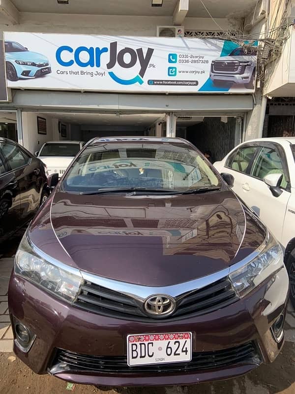 Toyota Corolla GLI auto 2015 0