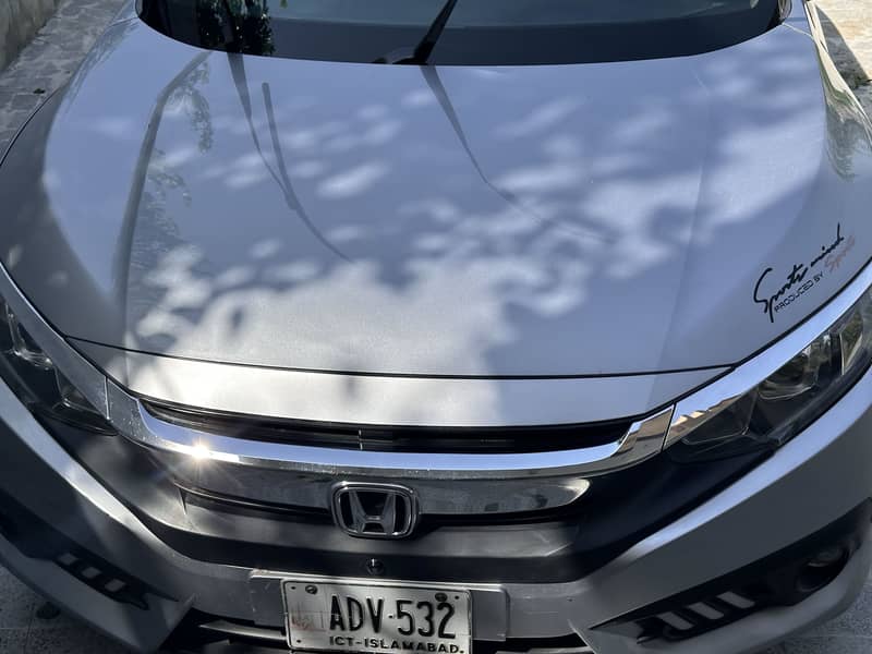 Honda civic 17 model one pcs tuch 4