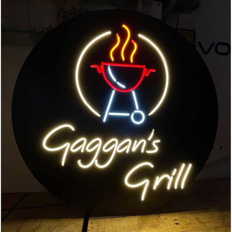 Acrylic Sign board, Neon Sign board, Backlight board/3d, 3d sign board 4
