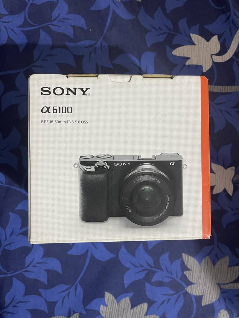 Sony Alpha 6100 Mirrorless Camera (Brand New) 0