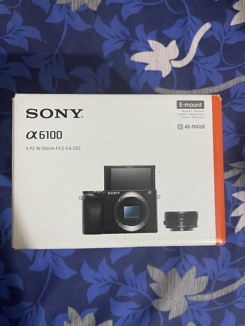 Sony Alpha 6100 Mirrorless Camera (Brand New) 3