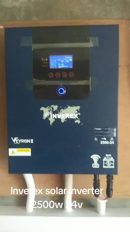 2.5kva inverex hybrid solar system 2