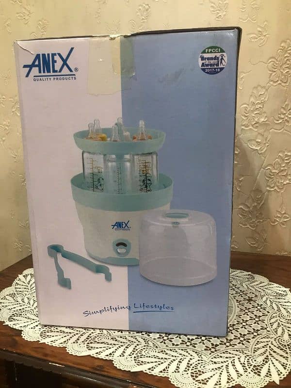 anex baby bottle sterlizer 1