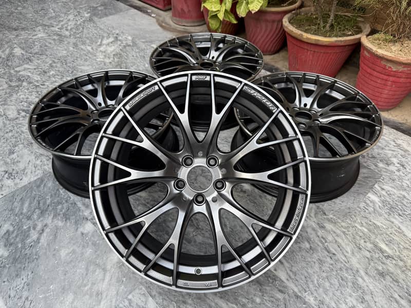 Weds Sport SA-20R 18 inch 100 pcd rims 0