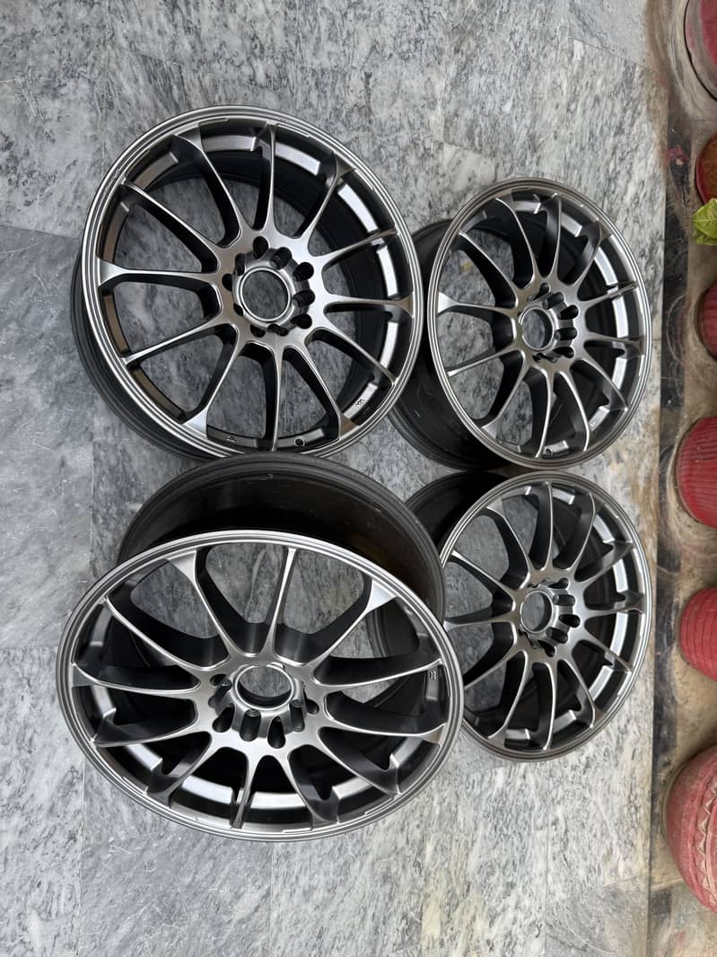 Advanti SK03 17 inch 5 nut multi pcd rims 1
