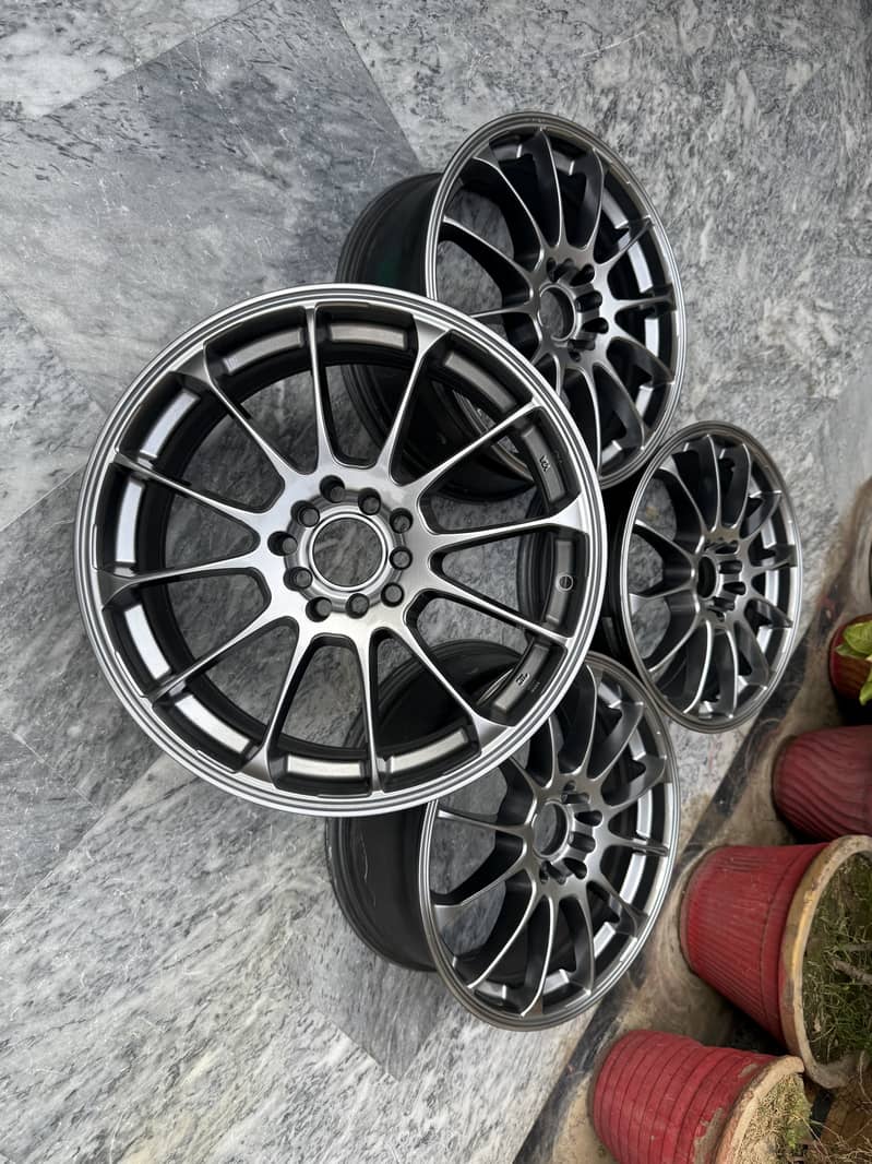 Advanti SK03 17 inch 5 nut multi pcd rims 2