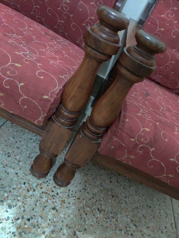 5 Seater Sofa Set (Sheesham wood) 10
