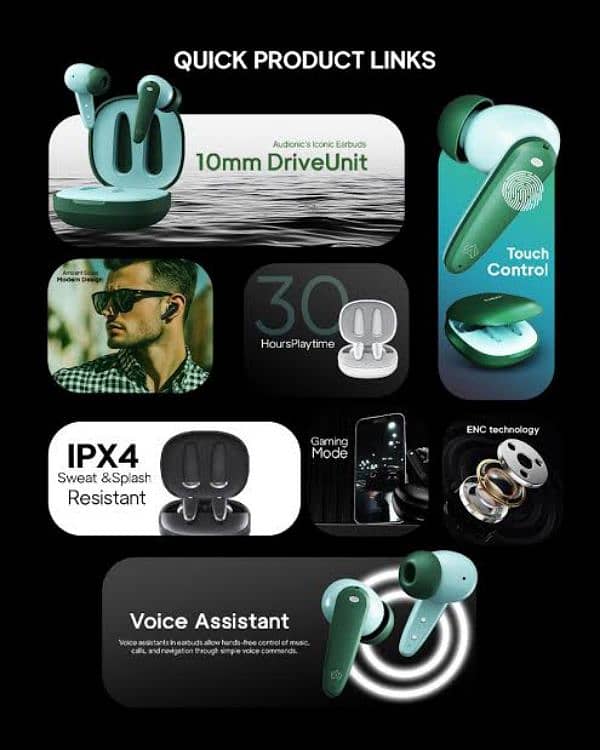 Airpods Deal J-Cell 01 Original Imported + Audionic 725 Pro 4