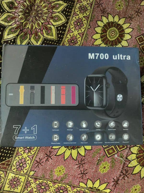 SALE!! M700 Ultra Smart Watch With 6 Extra Straps 0