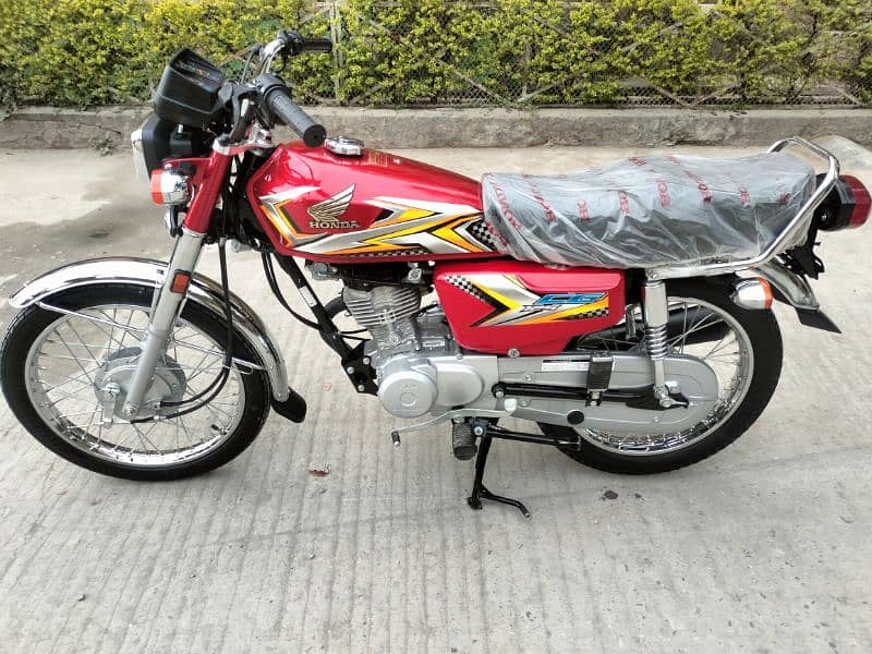 Honda CG125 model 2025 Rawalpindi number 0