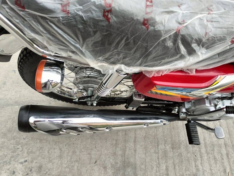Honda CG125 model 2025 Rawalpindi number 3