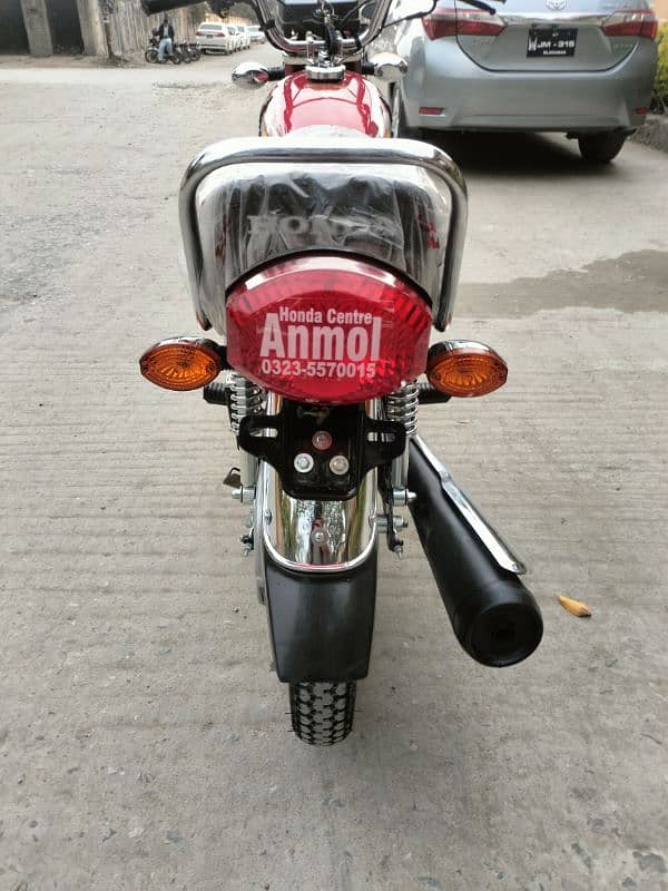 Honda CG125 model 2025 Rawalpindi number 4