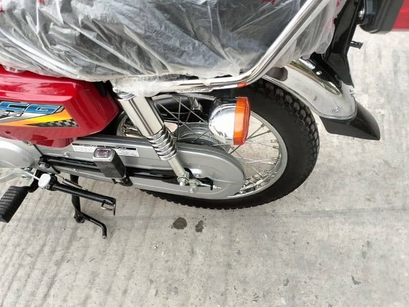 Honda CG125 model 2025 Rawalpindi number 7