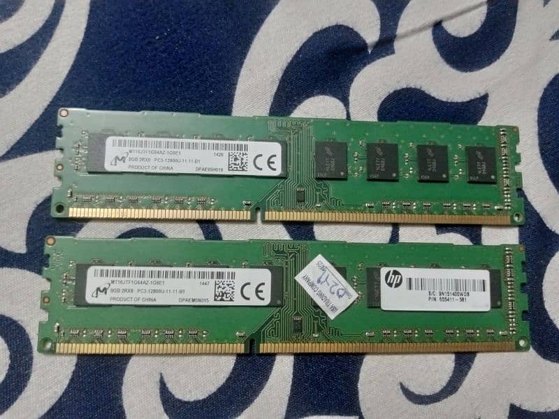 SamsunG GaminG Rams 2x16GB 32Gb 2400Mhz ddr4,Hp 2x8Gb 16Gb1600Mhz Rams 2