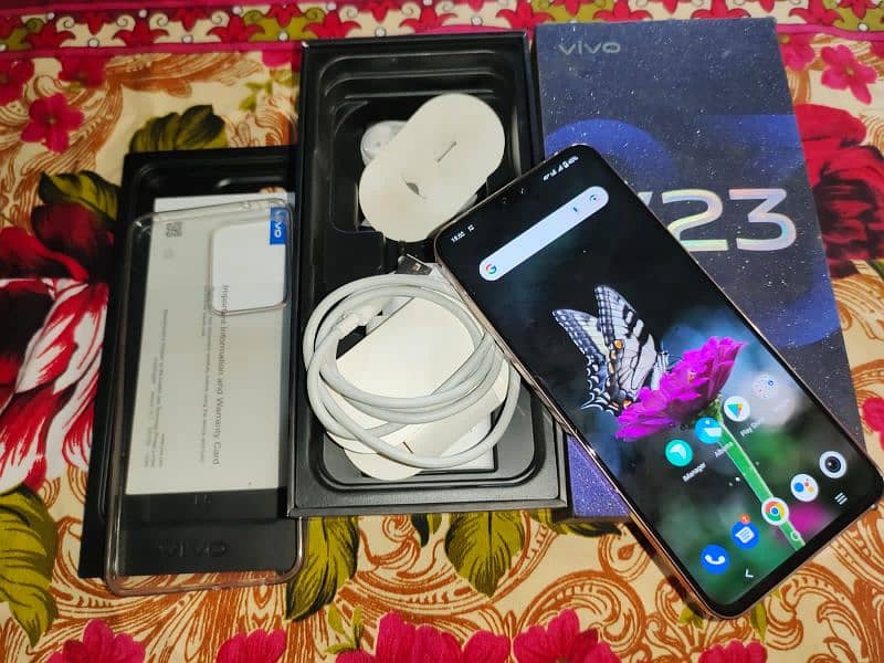 Vivo V23 5g PTA Approved 03357519076Watsapp 0