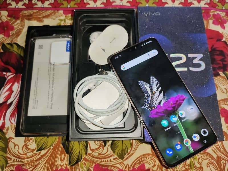 Vivo V23 5g PTA Approved 03357519076Watsapp 2