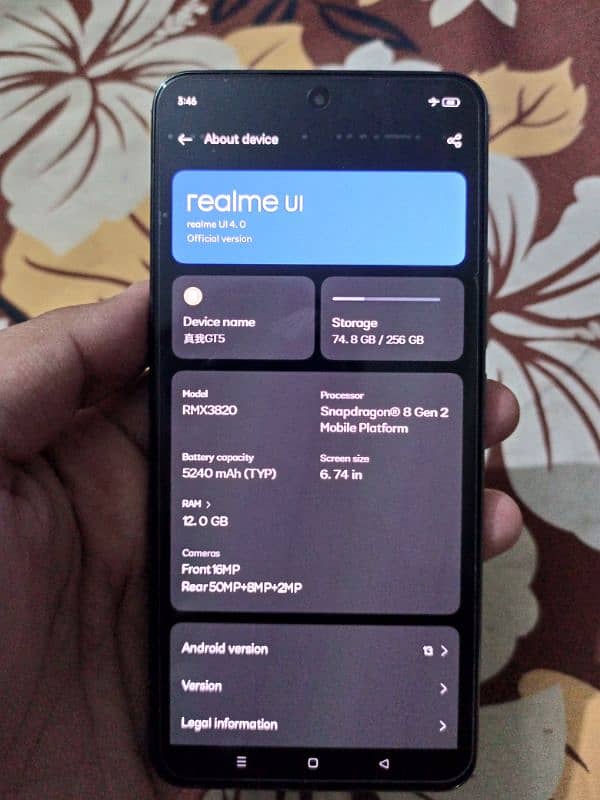 Realme GT5 12/256 non PTA 6