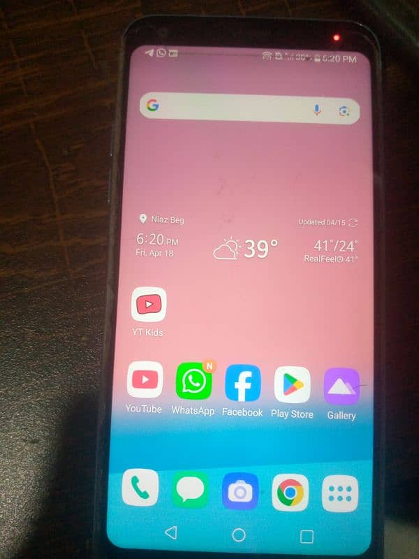 lg smart fone . 0