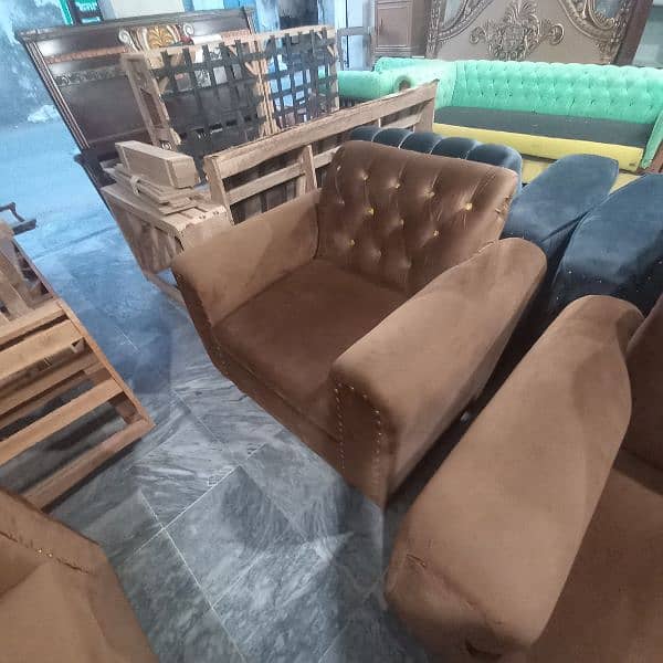 sofa set velvet 2