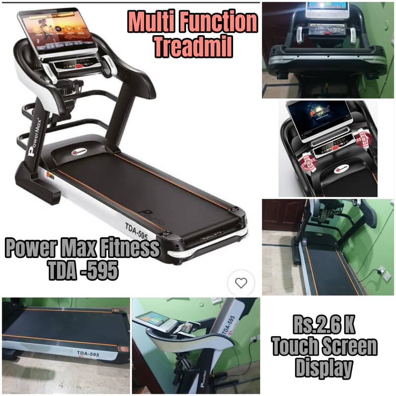 Power Max Multifunction Treadmills 0