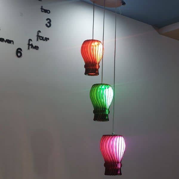 Wooden Hanging Lights 0