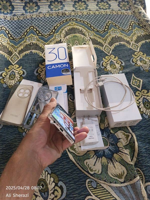 Tecno Camon 30 Ram 12+12 Rom 256 5 Month warranty 2