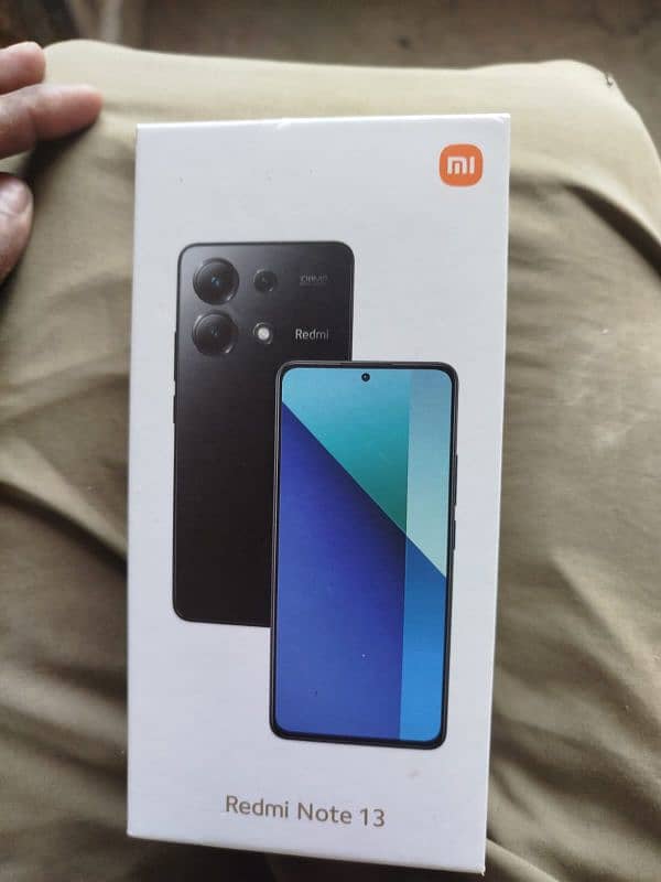 Xiaomi Redmi note 13 full box charger with dual sim PTA prove 0
