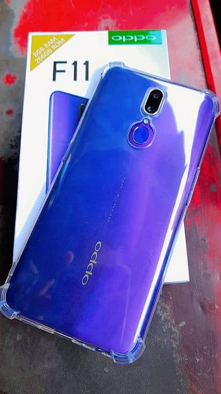 oppo f-11 Mobile 8/ 256 with box and charger 4