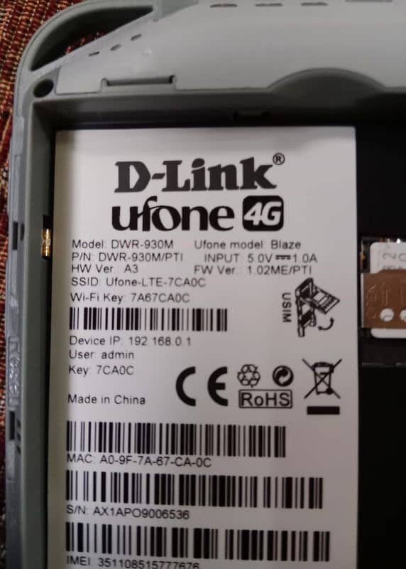 D Link Evo  4G 0
