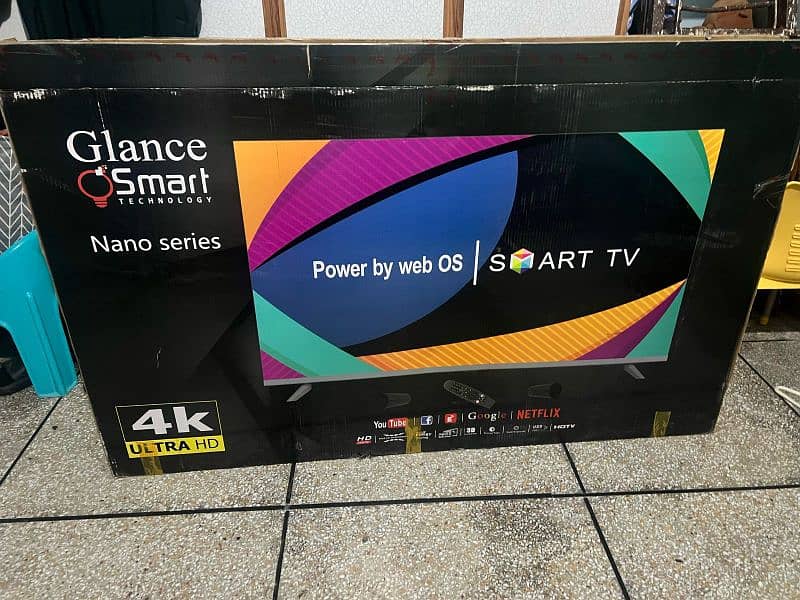 glance smart technology by LG. Double panel urgent sale 1
