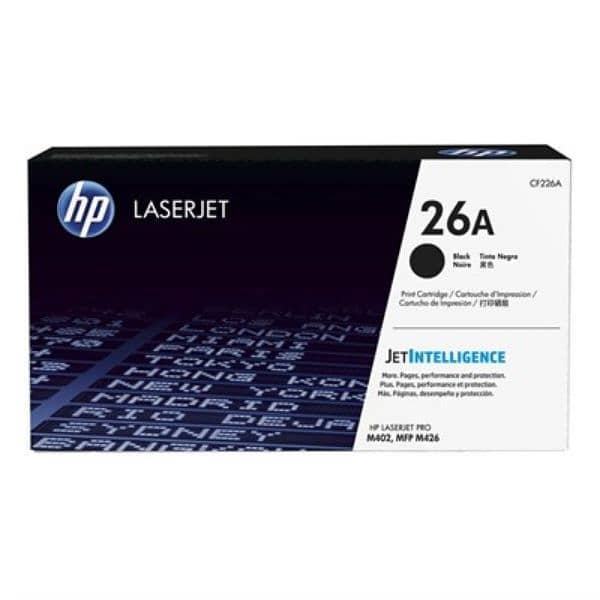 HP 26A Black LaserJet Toner Cartridge 0