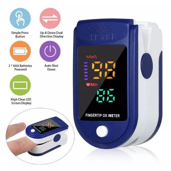 Branded Oximeter Blood Oxygen & Heart Rate Order for Call: 03024531021 0