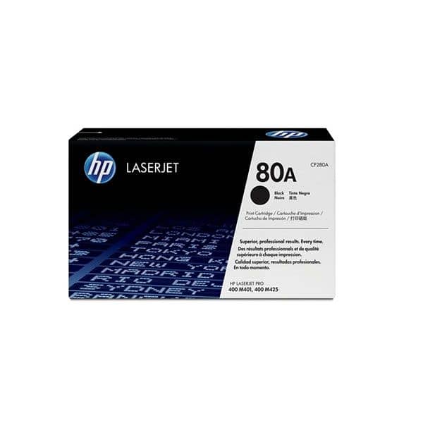 HP 80A, 05a Black LaserJet Toner Cartridge 1