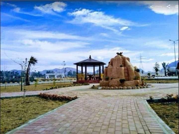 5 Marla Residential Corner Plot Available For Sale in Faisal Hills Taxila 13