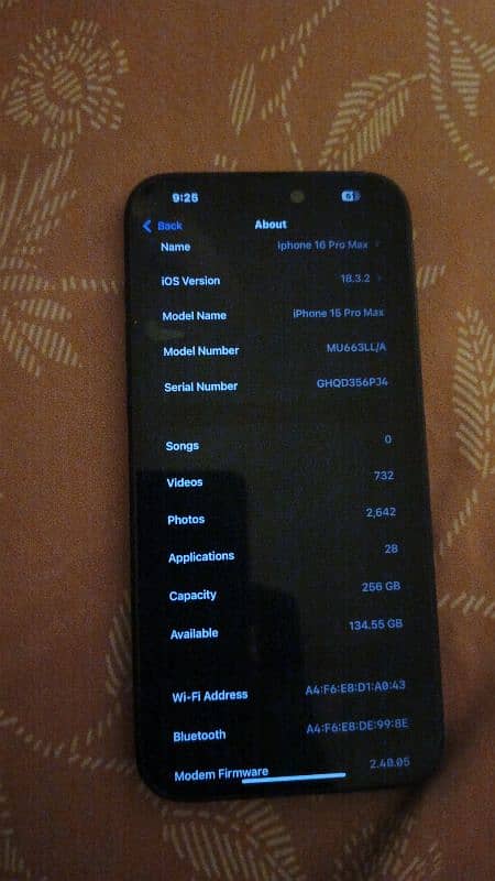 iphone 15 pro max 256gb 3