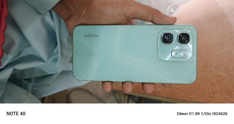 infinix hot 50i open box one handed used 0