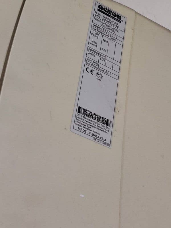 Acson 1.5 ton AC for Sale non inverter 1