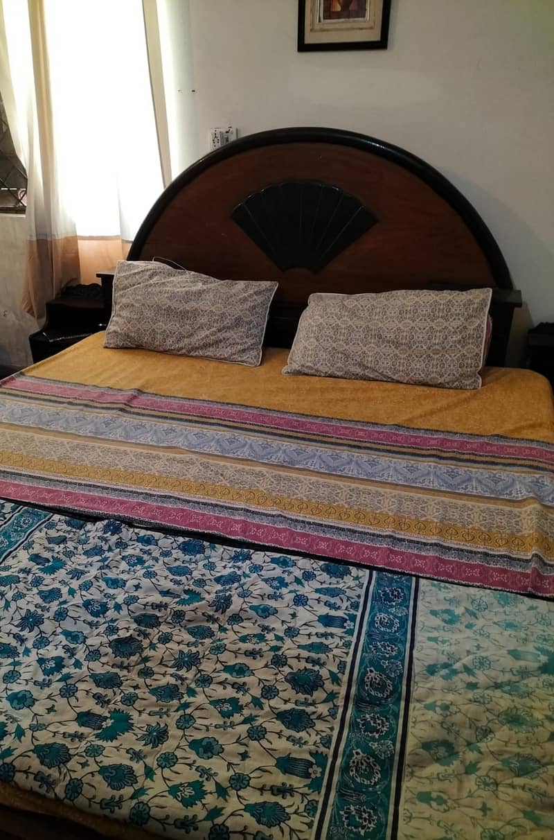 pure wooden bed 2
