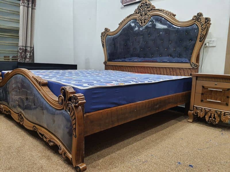 carving bed Set Brand new Not used King size cinyoti Style (call me) 0