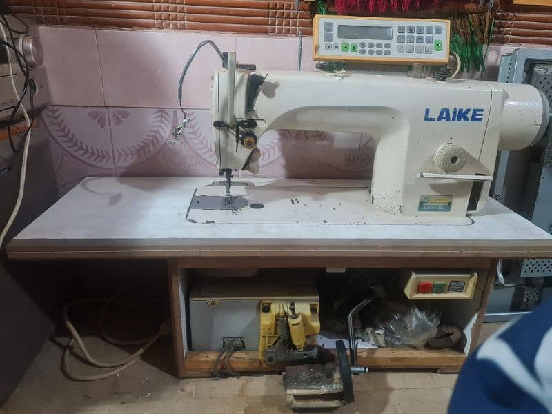 LAIKE SEWING MACHINE SAME JUKI AUTOMATIC CUTTER & REVERSE DIRECT DRIVE 2