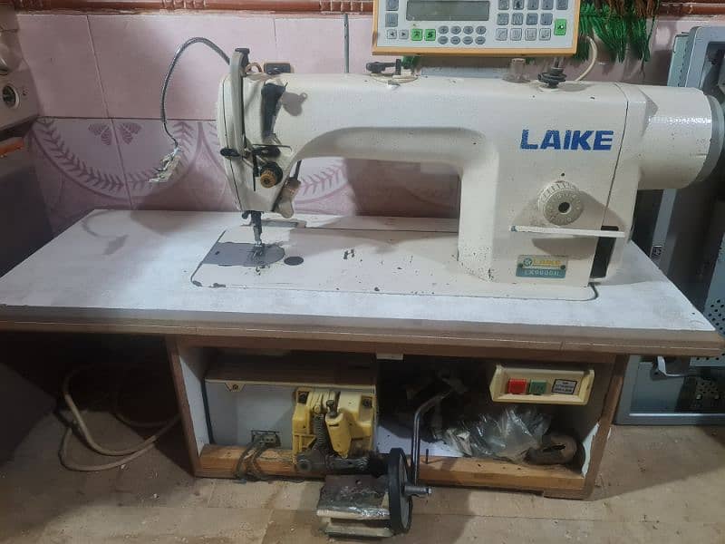 LAIKE SEWING MACHINE SAME JUKI AUTOMATIC CUTTER & REVERSE DIRECT DRIVE 4