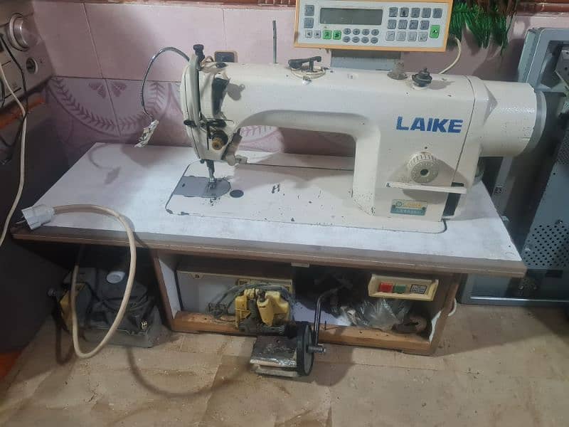 LAIKE SEWING MACHINE SAME JUKI AUTOMATIC CUTTER & REVERSE DIRECT DRIVE 8