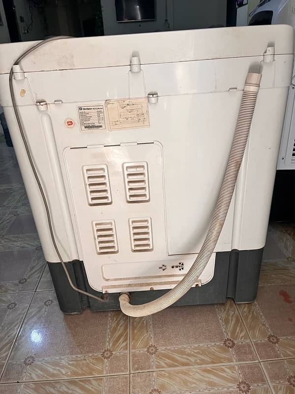 Dawlance top load Washing machine and dryer DW 6550 2