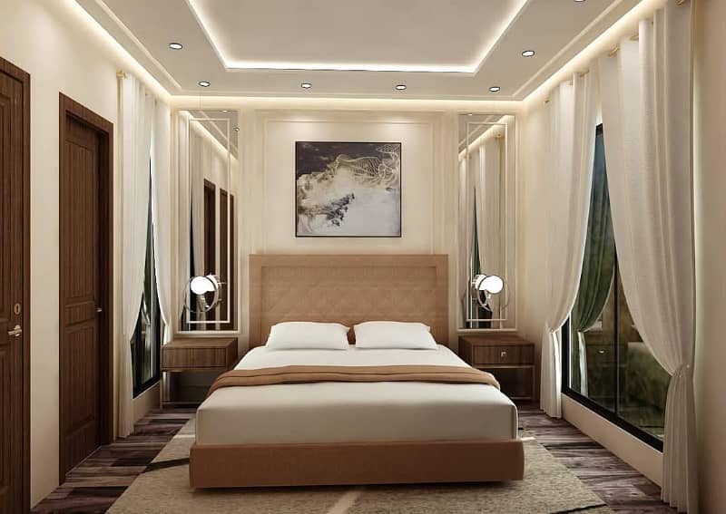 Two Bed Furnished Apartment Available For Rent At Lower Canal Road 4