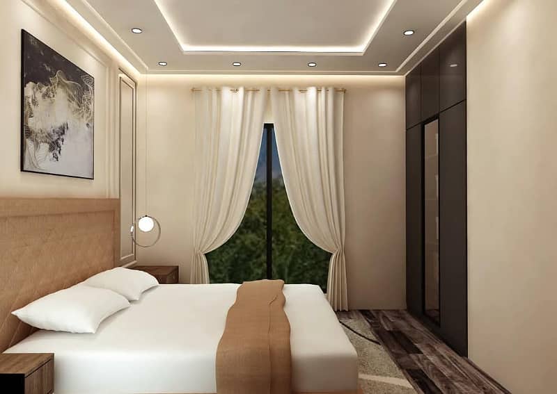 Two Bed Furnished Apartment Available For Rent At Lower Canal Road 6