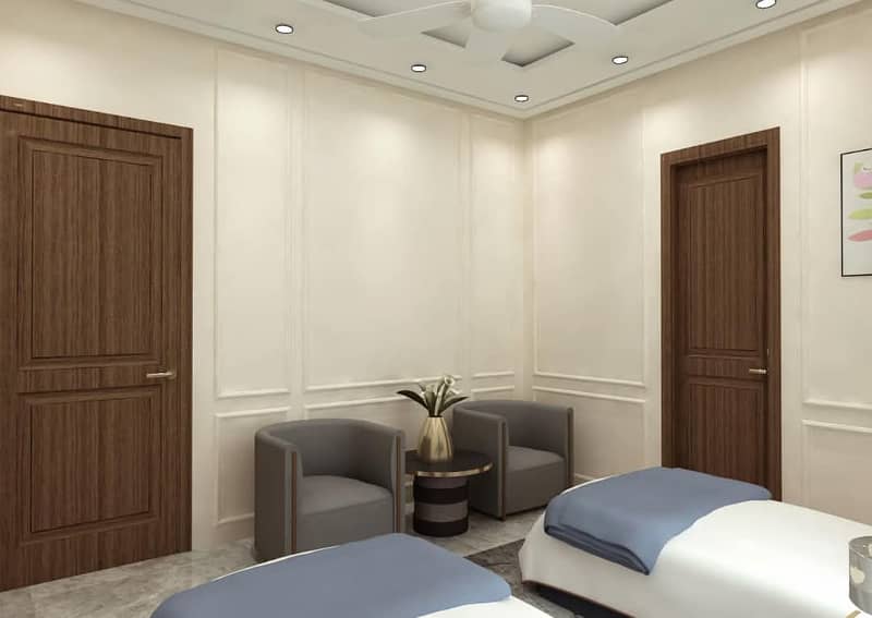 Two Bed Furnished Apartment Available For Rent At Lower Canal Road 7